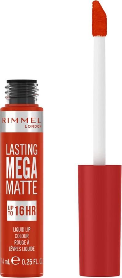 Rimmel London Lasting Mega Matte Liquid Lip lippenstift 920 Scarlet Flames