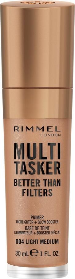 Rimmel London Multi-Tasker Better Than Filters primer glowbooster & highlighter 004 Light Medium