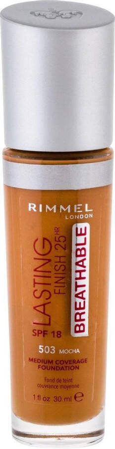 Rimmel London Rimmel Long Lasting Finish Breathable SPF 20 (Foundation) 30 ml 503 Mocha