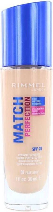 Rimmel London Rimmel Match Perfection Foundation 81 Fair Ivory