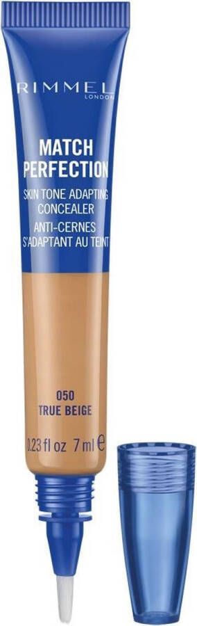 Rimmel London Rimmel Match Perfection Skin Tone Adapting Concealer 050 True Beige