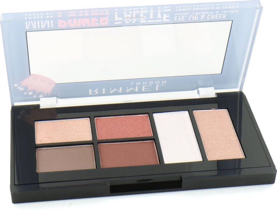 Rimmel London Rimmel Mini Power Palette Eye Lip & Cheek Make-up Palette 003 Queen