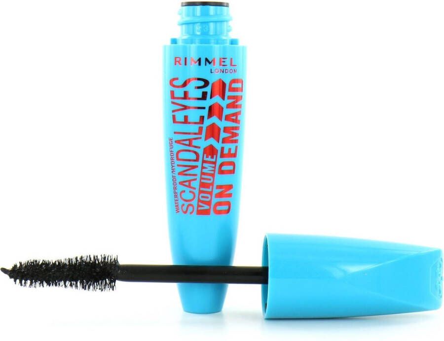 Rimmel London Rimmel ScandalEyes On Demand Waterproof Mascara 001 Black