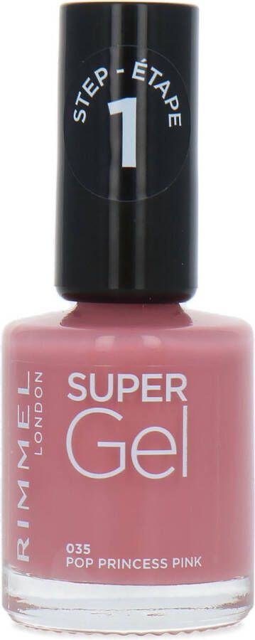 Rimmel London Rimmel Super Gel Nagellak 035 Pop Princess Pink