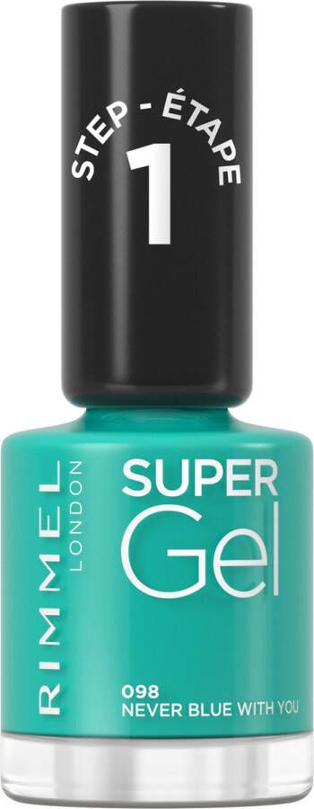 Rimmel London Rimmel Super Gel Nagellak 098 Never Blue With You