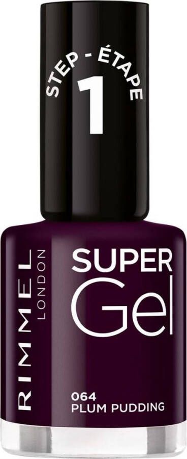 Rimmel London Rimmel Supergel Xmas Nagellak 064 Plum Pudding