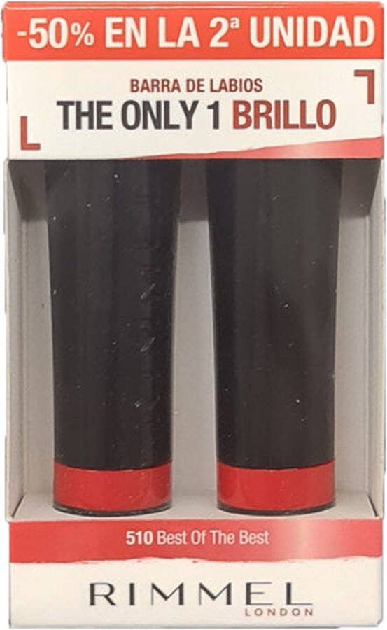 Rimmel London Rimmel The Only 1 Duo Set Lipstick 510 Best Of The Best
