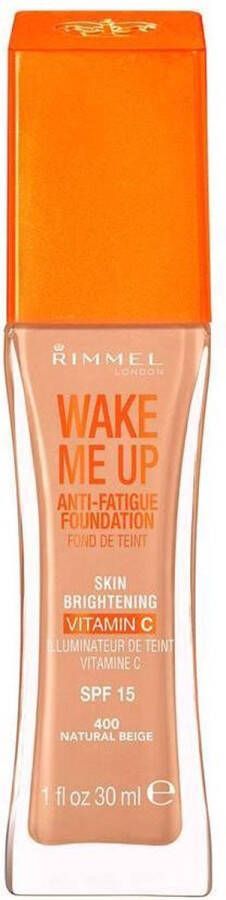 Rimmel London Rimmel Wake Me Up with Vitamine C SPF 15 Foundation 400 Natural Beige