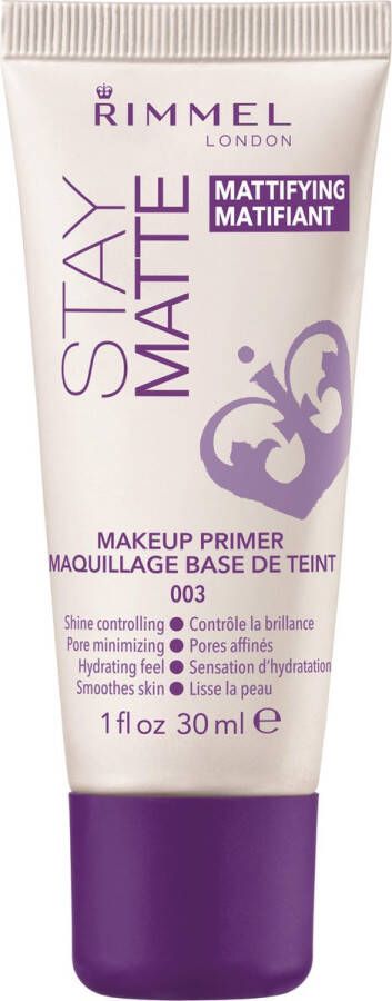 Rimmel London Stay Matte primer 003 Transparant