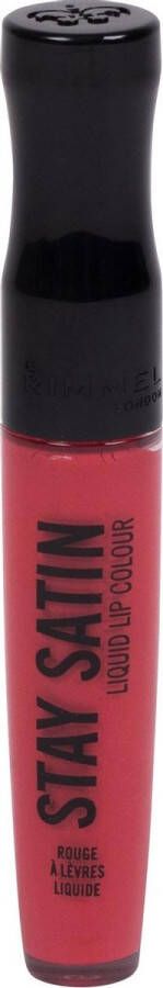 Rimmel London Stay Satin Liquid Lip Colour Lippenstift 600 Scrunchie