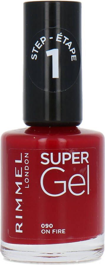 Rimmel London Super Gel Nagellak 090 On Fire