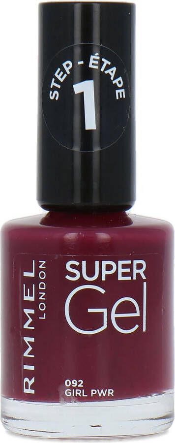 Rimmel London Super Gel Nagellak 092 Girl PWR