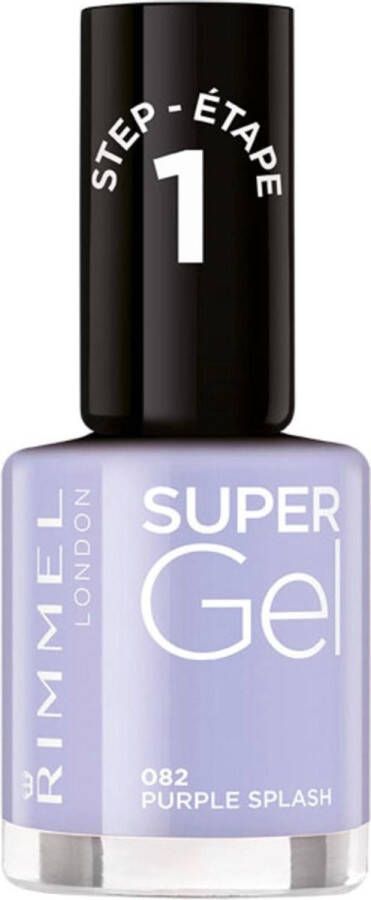 Rimmel London SuperGel 082 Purple Splash Gel Nagellak