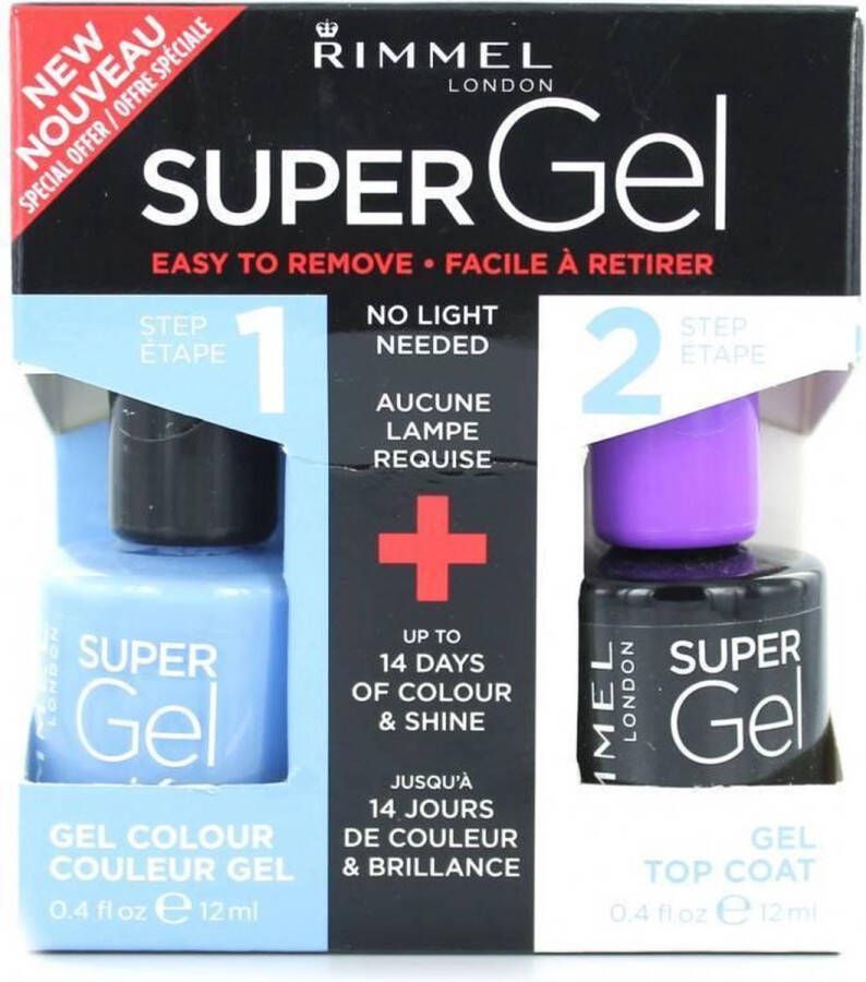 Rimmel London SuperGel DuoPack Gel Nagellak