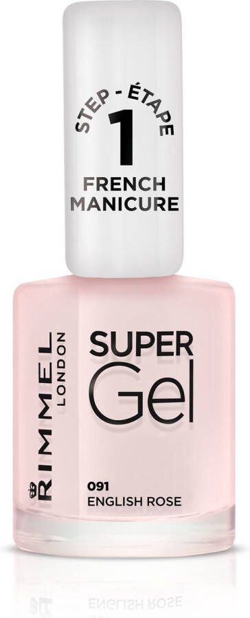 Rimmel London SuperGel French Manicure super gel french manicure 091 English Rose