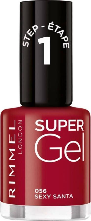 Rimmel London Super Gel Nail Polish nagellak Sexy Santa 056