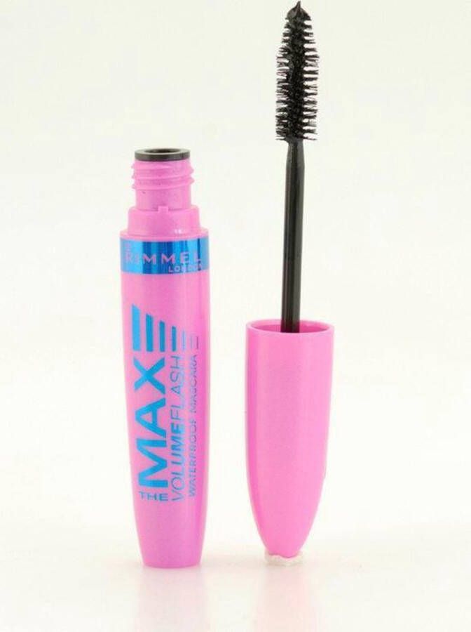 Rimmel London The Max Volume Flash Waterproof Mascara 01 Black