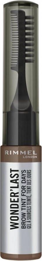 Rimmel London Wenkbrauw Tattoo Wonder'last Brow Tint For Days 003 Medium Brown 3 stuks