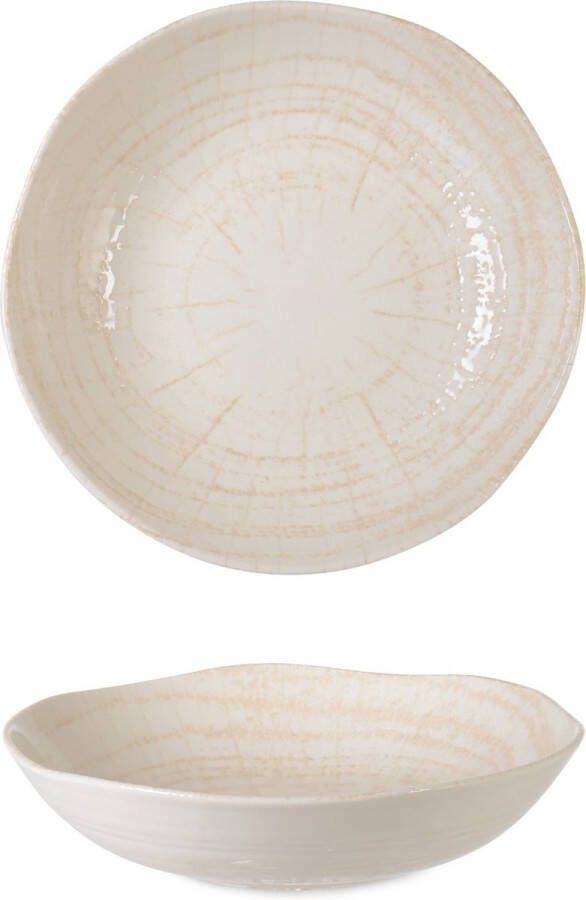 Rinart Diep bord Paradiso Porselein 20 cm set van 6