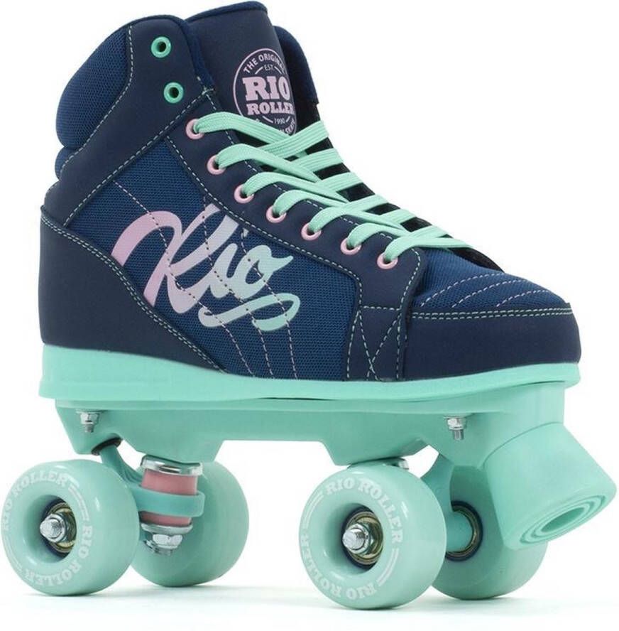 Rio Roller rolschaatsen Lumina navy groen