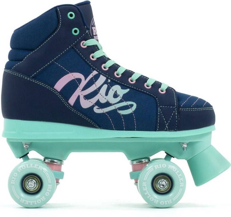Rio Roller rolschaatsen Lumina navy groen