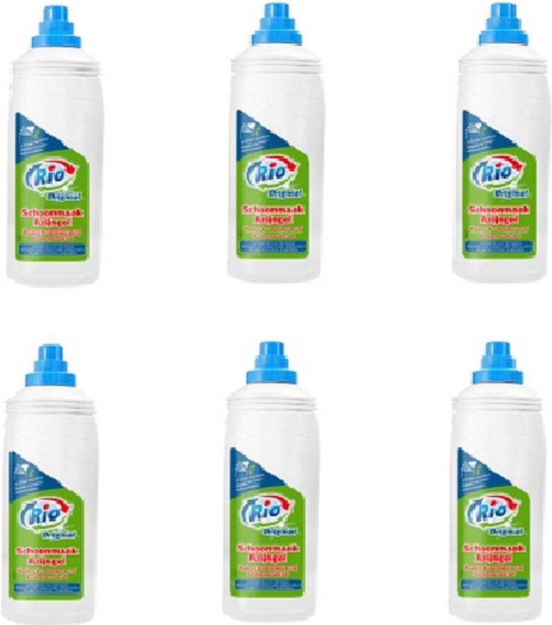 Rio Schoonmaakazijn gel original fles 6X750 ml