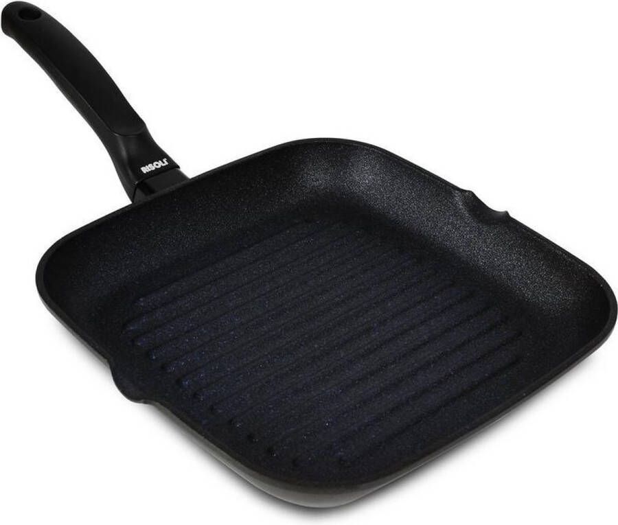 Risoli grillpan Black Plus 26 x 26 x 10 cm aluminium zwart