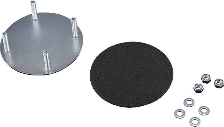 Rittal CP 6505.500 Afdekplaat Plaatstaal Chroom 1 stuk(s)