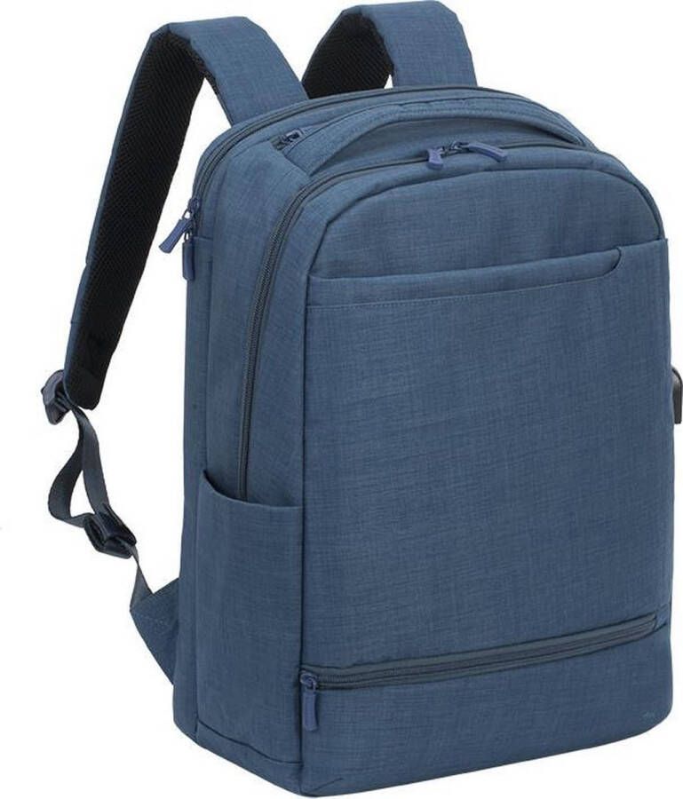 Riva Case RivaCase 8365 Laptop Rugzak 17.3 Inch Extra vak voor 10.1 Inch tablet Blauw