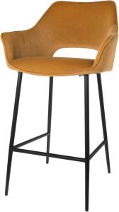 Riverdale Barstoel Eve caramel 98cm Bruin