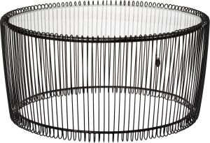 Riverdale Bijzettafel Rocco zwart 70cm Zwart