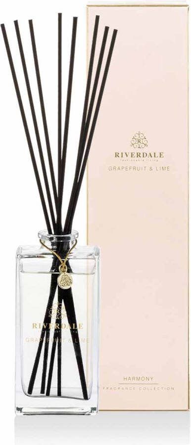 Riverdale geurstokjes Boutique Grapefruit & Lime roze 140 ml