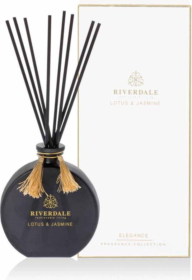 Riverdale geurstokjes Boutique Lotus & Jasmine wit 90 ml