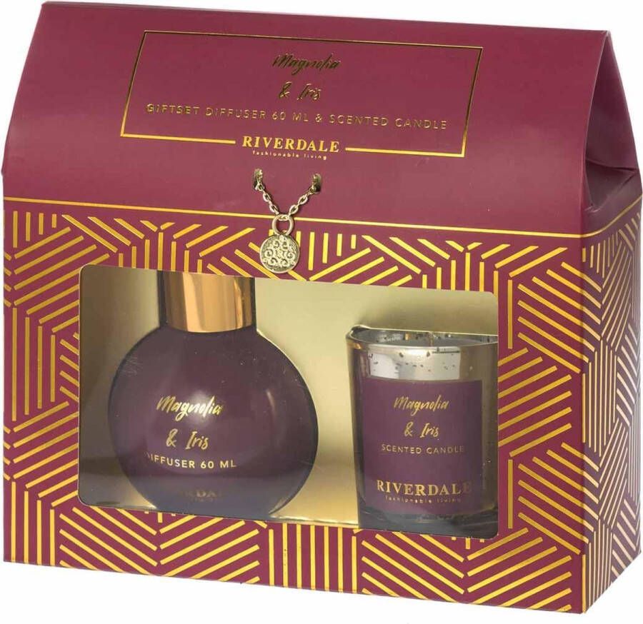 Riverdale Giftbox Limited Edition burgundy 18 Paars