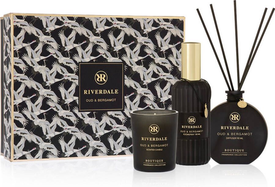 Riverdale Olivia Boutique Giftbox Oud & Bergamot Large