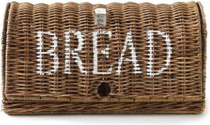 Riviera Maison Broodmand Riet Rustic Rattan Bread Box Bruin