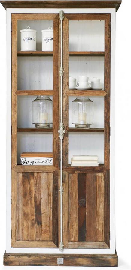 Rivièra Maison Riviera Maison Driftwood Glass Cabinet 220.0x45.0x95.0 cm