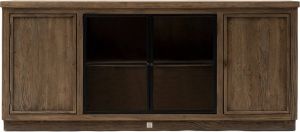 Riviera Maison Clearwater Creek Dresser Gerecycled Eikenhout Gerecycled Essenhout Glas Metaal 196.0x46.0x91.0 cm