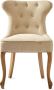 Rivièra Maison Riviera Maison George Dining Chair lin Flax 65.0x65.0x100.0 cm - Thumbnail 1