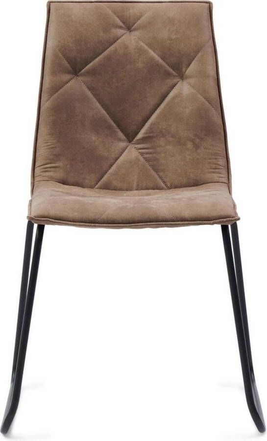 Riviera Maison Eetkamerstoelen Set Van 2 Venice Park Stackable Chair Bruin