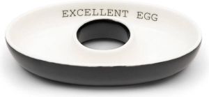 Riviera Maison Eierdop Eierhouder RM Excellent Egg Cup Zwart Wit