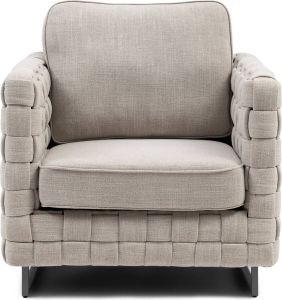 Riviera Maison Fauteuil Met Armleuning Room 48 Armchair Mouliné Linnen Naturel
