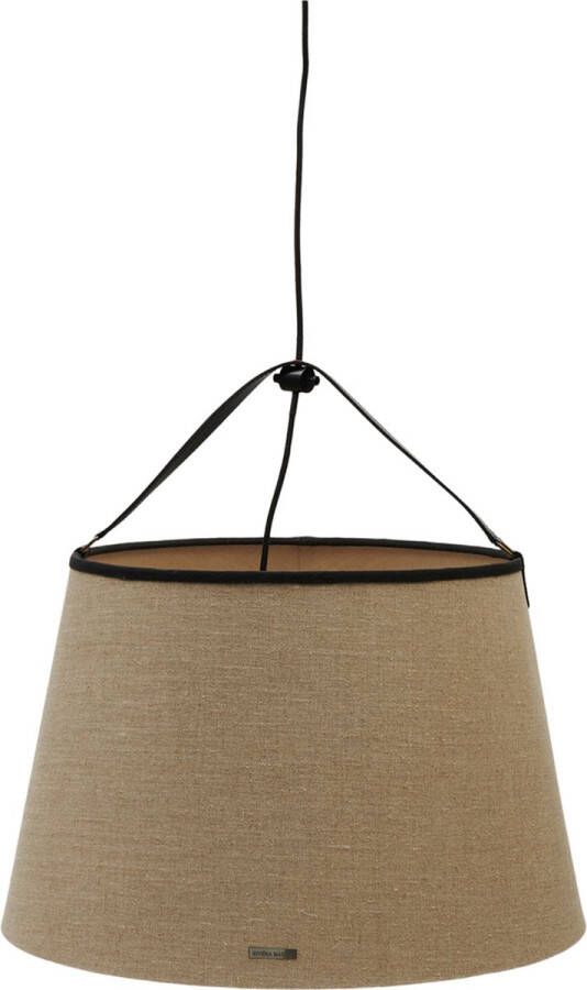 Riviera Maison Hanglamp eetkamer Harbor Buckle Shade Hanging Lamp Beige Maat L