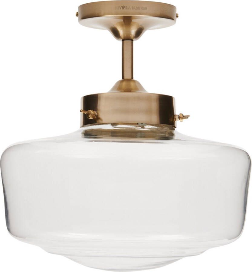 Riviera Maison Hanglamp glas RM Mouette Ceiling Lamp Goud