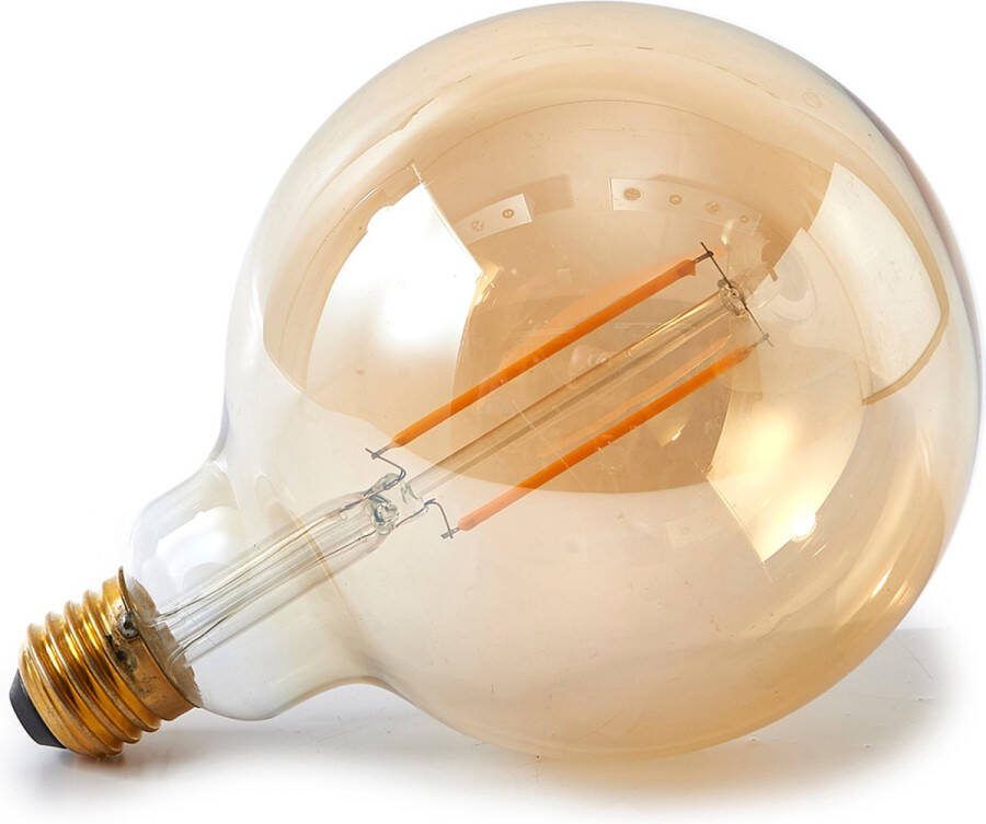 Riviera Maison Led Lamp Bol RM LED Globe Lamp L Zwart