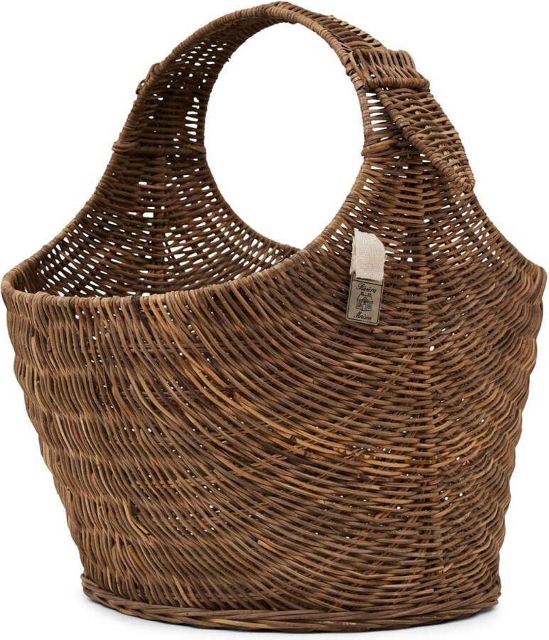 Riviera Maison Opbergmand Rustic Rattan Best Magazine Basket Naturel
