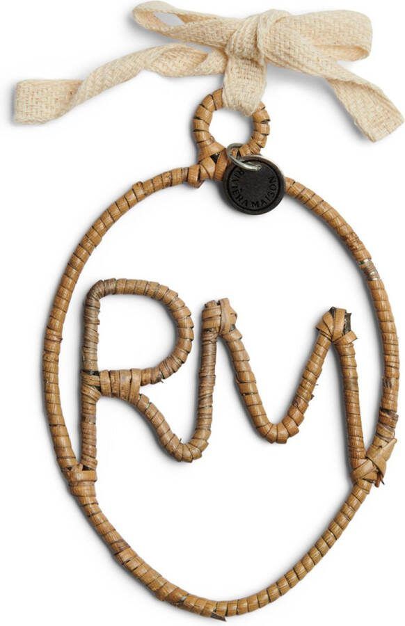 Riviera Maison paasdecoratie rotan RM Paastak RM Rustic Rattan Easter Ornament Bruin Rattan Lasio