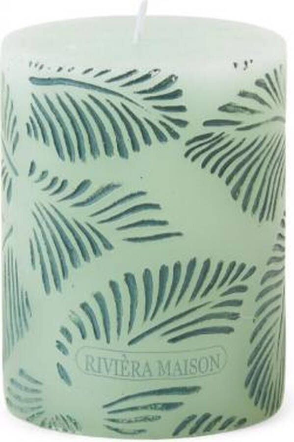 Riviera Maison Palm Leaves Candle 7 x 10