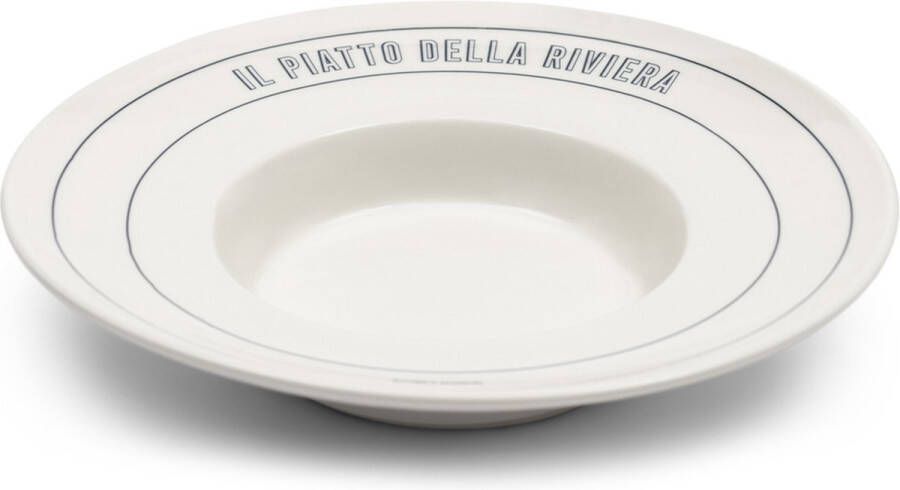 Riviera Maison Pastabord Wit diep bord 26 cm Long Island Italiaans servies risottobord