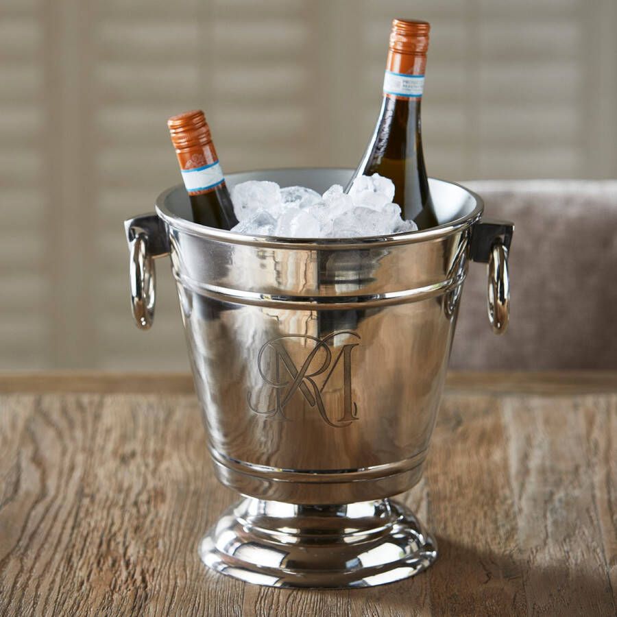Rivièra Maison Riviera Maison Wijnkoeler Zilver Duclair Aluminium 5.5 L